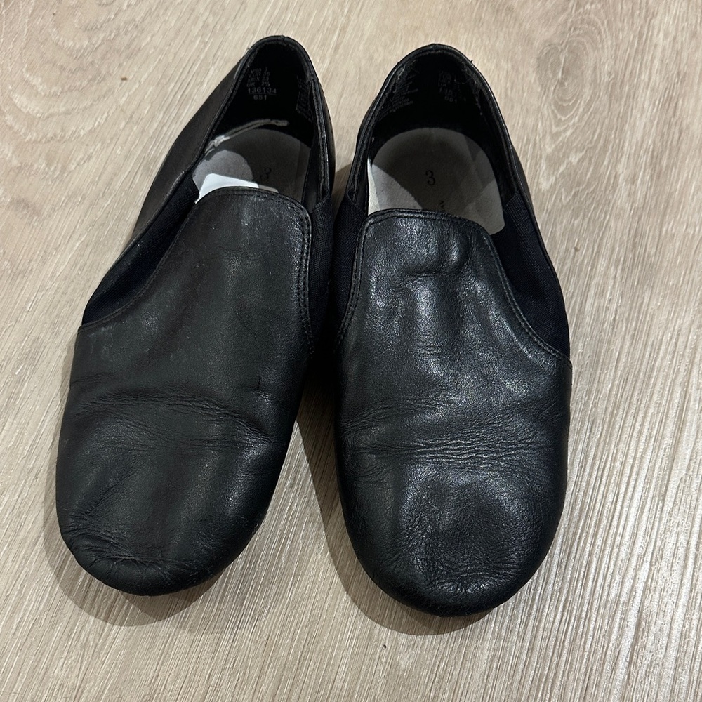Stylish Black Kids Slip-On Loafers